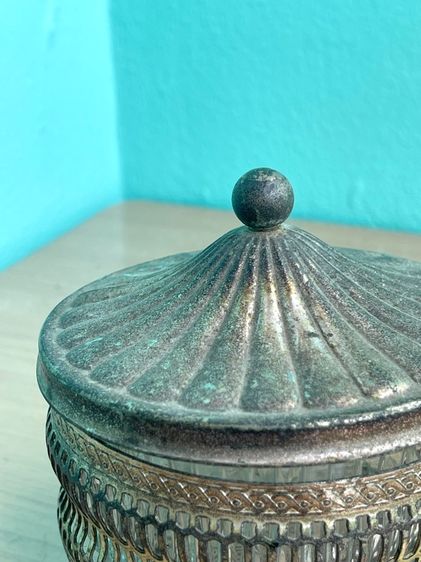 กระปุก ซิลเวอร์ เพลต งานนอกเก่าสะสม รูปที่ 4