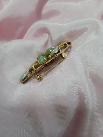 เข็มกลัด พลอยแท้ งานนอกค่ะ รูปที่ 3