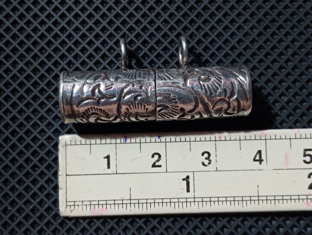 เนื้อเงินแท้เก่าโบราณสภาพเยี่ยมทุกชิ้น รูปที่ 10