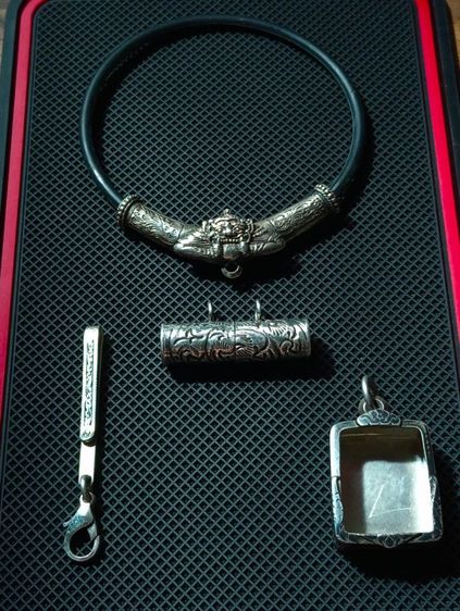 เนื้อเงินแท้เก่าโบราณสภาพเยี่ยมทุกชิ้น รูปที่ 11