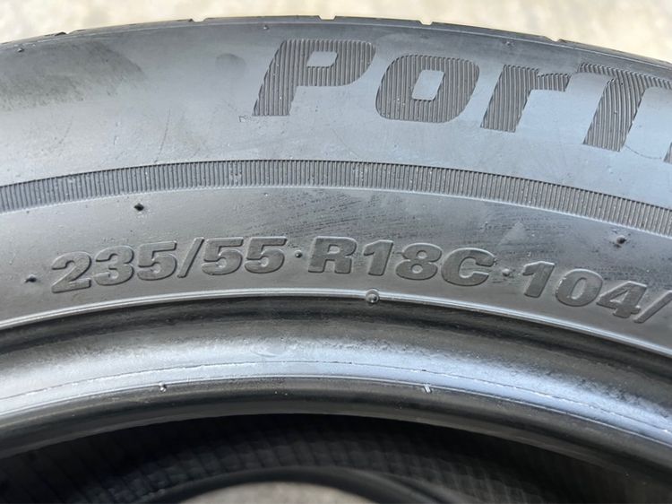 ยาง KUMHO 235 55 18C ปี22 คู่ 1300 บาท สภาพดี รูปที่ 5