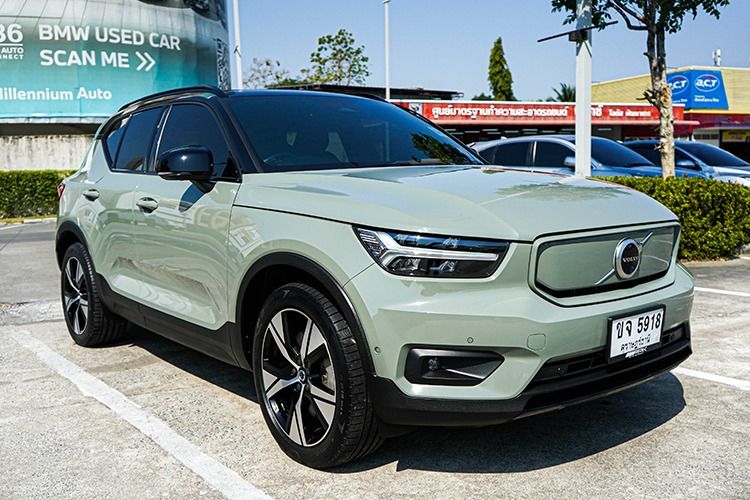 Volvo XC40 2022 Recharge Pure Electric RWD Utility-car ไฟฟ้า ไม่ติดแก๊ส เกียร์อัตโนมัติ เขียว รูปที่ 3