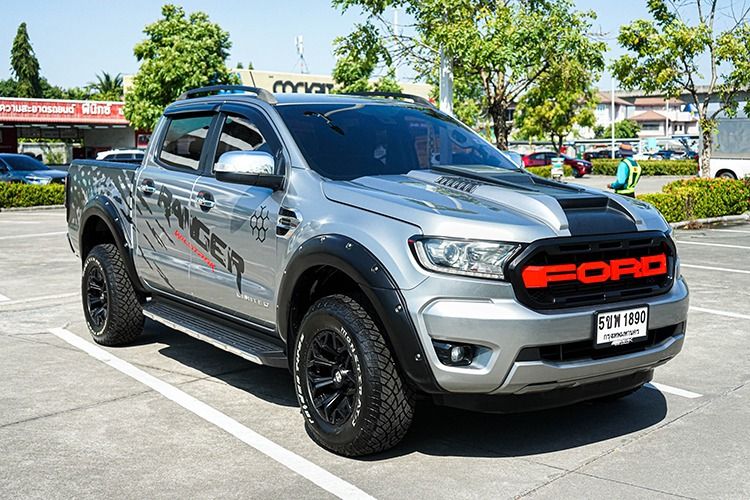 Ford Ranger 2020 2.0 Hi-Rider Limited Pickup ดีเซล ไม่ติดแก๊ส เกียร์อัตโนมัติ เทา รูปที่ 3