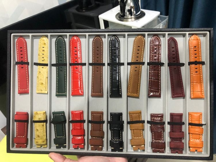 สายนาฬิกาหนังแท้ 24 mm