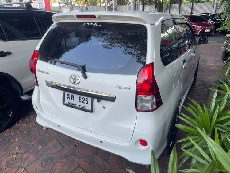 Toyota Avanza 2012 1.5 S Utility-car เบนซิน ไม่ติดแก๊ส เกียร์อัตโนมัติ ขาว รูปที่ 4