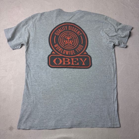 เสื้อยืด Obey Size L รูปที่ 3