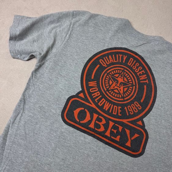 เสื้อยืด Obey Size L รูปที่ 2