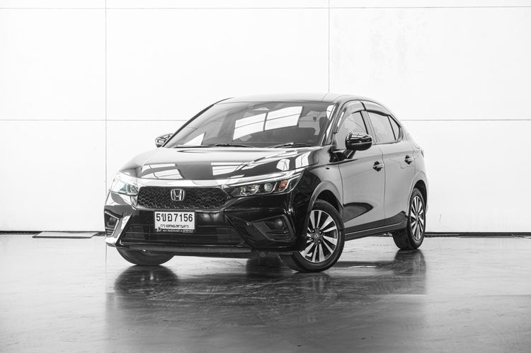 Honda City 2024 1.0 SV Sedan เบนซิน ไม่ติดแก๊ส เกียร์อัตโนมัติ ดำ รูปที่ 2