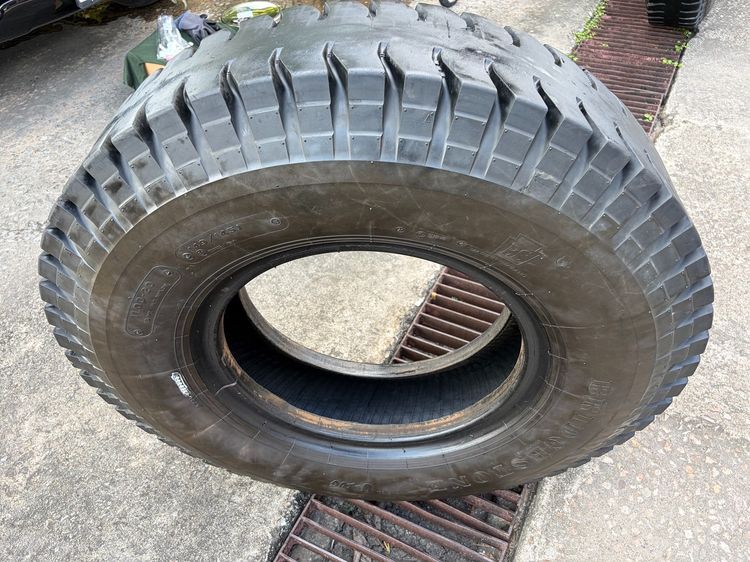 ยางผ้าใบ มือ2 มี 3เส้น 1100r20 Bridgestone ปีผลิต 2022 ไม่มียางในรองคอ รูปที่ 16