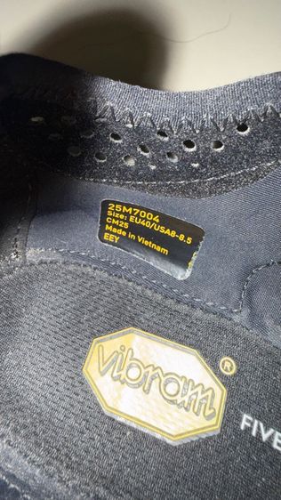 Vibram VRun Mens Black  Blue รูปที่ 7