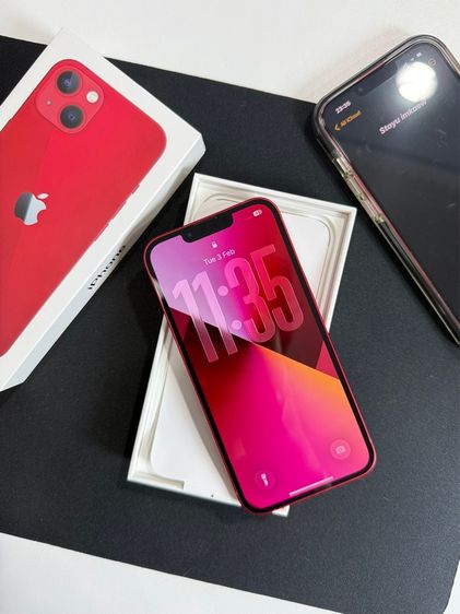 iPhone 13 128GB สีแดง สวยๆเลยครับ ❣️🎈 รูปที่ 2