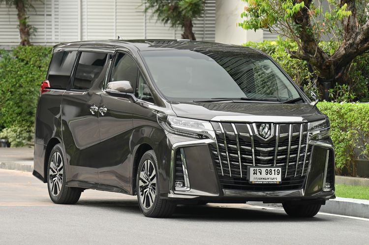Toyota Alphard 2018 2.5 S C-Package Utility-car เบนซิน ไม่ติดแก๊ส เกียร์อัตโนมัติ น้ำตาล รูปที่ 2