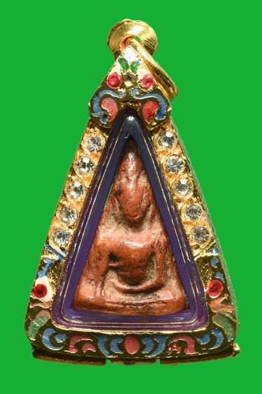 พระนางพญา กรุเก่า วัดนางพญา จ.พิษณุโลก เนื้อเเดงสีมะขามเปียกจัดเก่า สภาพสวยเก่าถึงยุค ดูง่าย น่าใช้มากครับ  รูปที่ 12