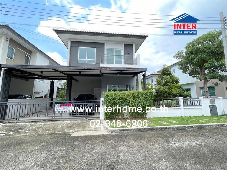 บ้านเดี่ยว 2 ชั้น 50 ตร.ว. หมู่บ้านเซนโทร เวสต์เกต ใกล้รถไฟฟ้าสายสีม่วง คลองบางไผ่ ถนนเลียบคลองบางไผ่ ถนนกาญจนาภิเษก บางบัวทอง นนทบุรี รูปที่ 4