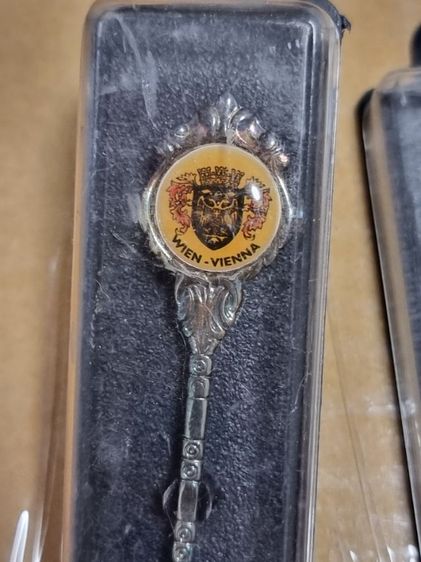 อื่นๆ ช้อนกาแฟ  WIEN Vienna Australia แท้ในกล่องเดิม สวย คลาสสิค คู่ละ 450