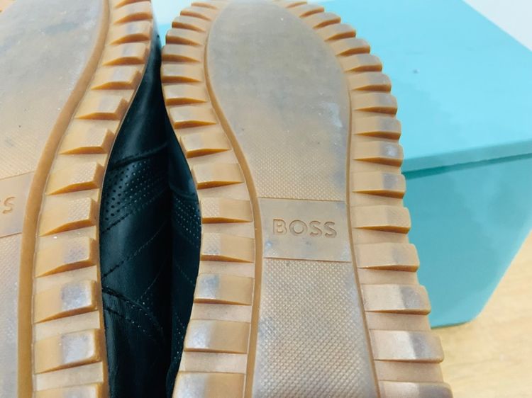 รองเท้า BOSS แท้ 💯 เบอร์ 39 cm 25.5 คนเท้า 25.5-26.5 cm ใส่ได้ครับ สภาพดีมาก พื้นเต็ม ทรงสวย หายากน่าสะลมครับ รูปที่ 7