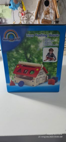 บล็อคไม้สำหรับเด็กวัยเรียนรู้ อายุ 18 เดือนขึ้นไป รูปที่ 10