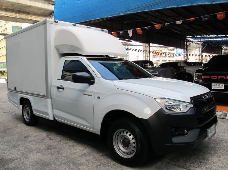 Isuzu D-MAX 2021 1.9 B Van ดีเซล ไม่ติดแก๊ส เกียร์ธรรมดา ขาว รูปที่ 2