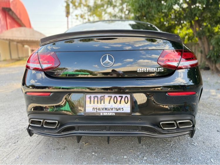 Mercedes-Benz C-Class 2021 C200 Sedan เบนซิน ไม่ติดแก๊ส เกียร์อัตโนมัติ ดำ รูปที่ 4