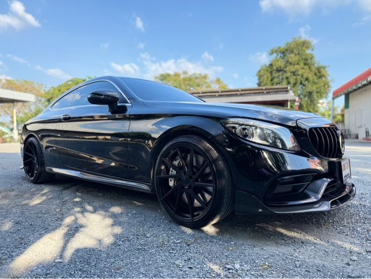 รถ Mercedes-Benz C-Class C200 สี ดำ