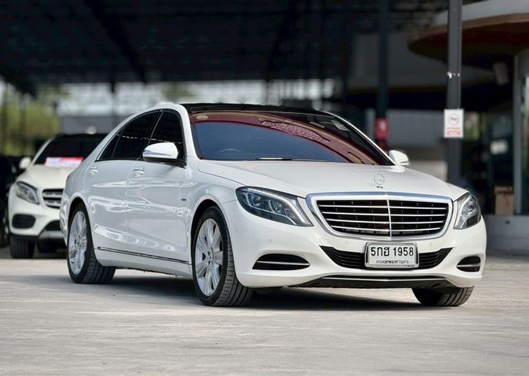 รถ Mercedes-Benz S-Class S500 สี ขาว