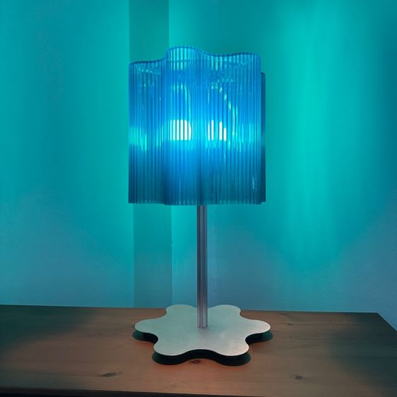 โคมไฟตั้งโต๊ะ ทรงวินเทจ สีเขียว สีส้ม ของใหม่เก่าเก็บมีหลายตัว รูปที่ 3