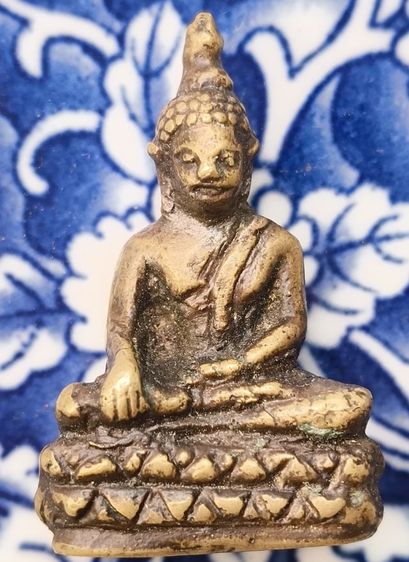 พระรูปหล่อโบราณเนื้อโลหะเก่าค่ะ(1) รูปที่ 5