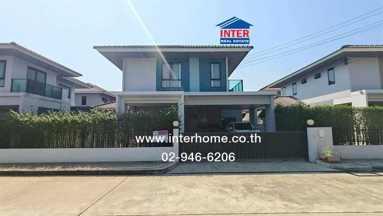 บ้านเดี่ยว 2 ชั้น 50.1 ตร.ว. หมู่บ้านอณาสิริ บางใหญ่ ซอยวัดพระนอน ถนนกาญจนาภิเษก ถนนทางหลวงพิเศษหมายเลข9 บางใหญ่ นนทบุรี