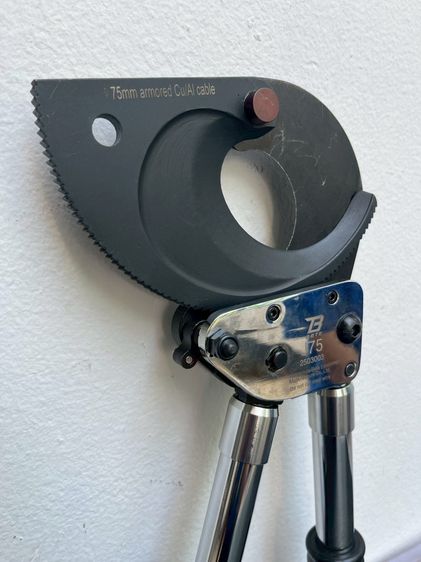 คีมตัดสายไฟแบบเฟืองทดสลัก HAND-OPERATED RATCHET CABLE CUTTER รุ่น J75 รูปที่ 5