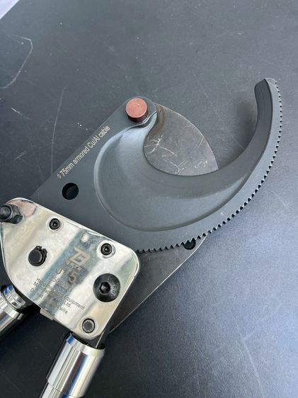 คีมตัดสายไฟแบบเฟืองทดสลัก HAND-OPERATED RATCHET CABLE CUTTER รุ่น J75 รูปที่ 6