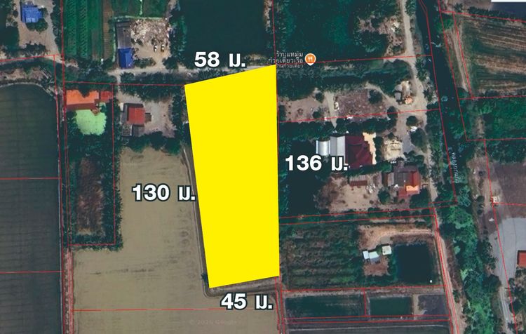 ขายที่ดิน 4-0-87 ไร่ อ.ลาดบัวหลวง จ.พระนครศรีอยุธยา, ใกล้ถนนหมายเลข 4009 รูปที่ 4