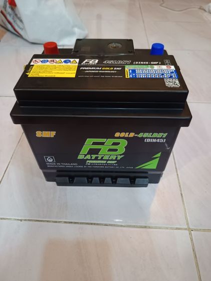 แบตเตอรี่รถยนต์ FB Battery รุ่น premium SMF Gold - 45LBN1 (DIN45) มือสองสภาพดี ใส่กับรถยนต์ อัลติส GR Sport 2019 ขึ้นไป   รูปที่ 4