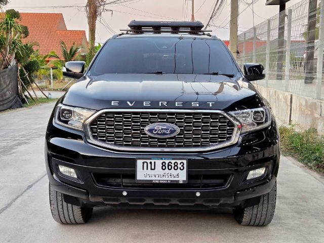 Ford Everest 2021 2.0 Titanium Plus 4WD ดีเซล เกียร์อัตโนมัติ ดำ รูปที่ 3