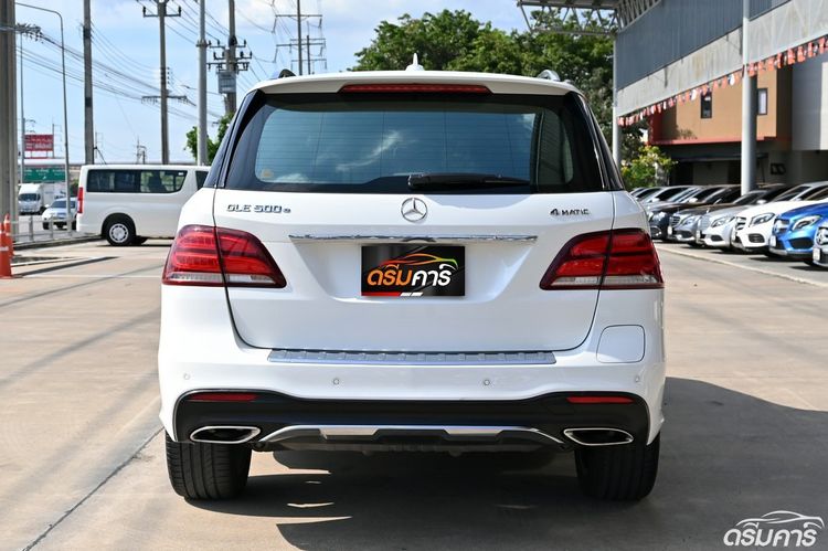 Mercedes-Benz GLE-Class 2017 GLE500 Utility-car ปลั๊กอินไฮบริด (PHEV) ไม่ติดแก๊ส เกียร์อัตโนมัติ ขาว รูปที่ 4