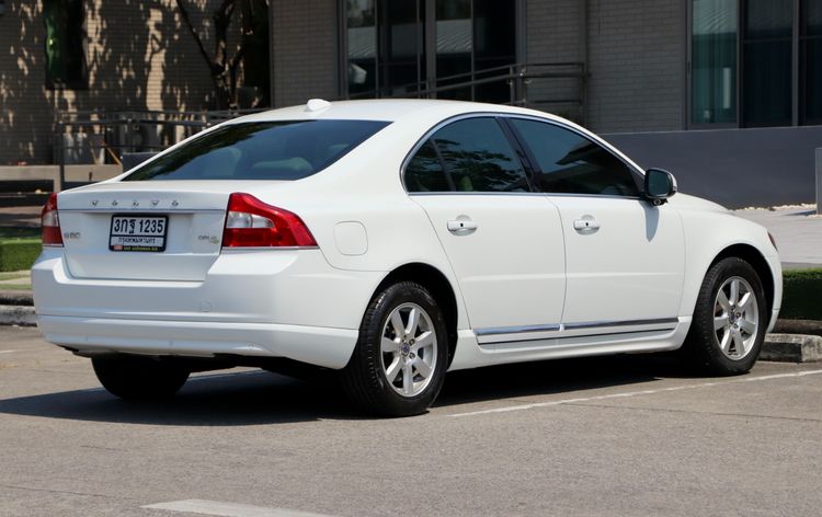 Volvo S80 2012 1.6 Drive Sedan เบนซิน ไม่ติดแก๊ส เกียร์อัตโนมัติ ขาว รูปที่ 3
