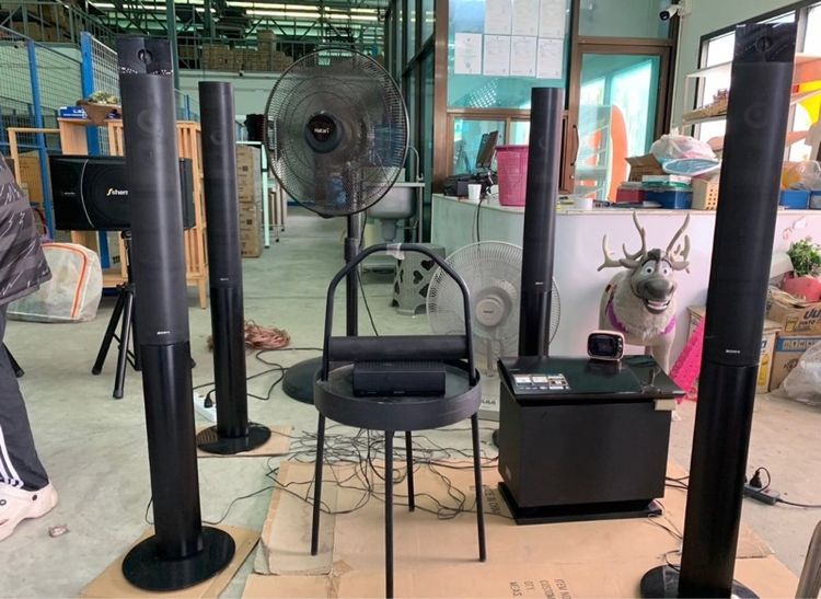 ลำโพงแยกชิ้น และซับวูฟเฟอร์ ชุดโฮมเธียเตอร์ Sony