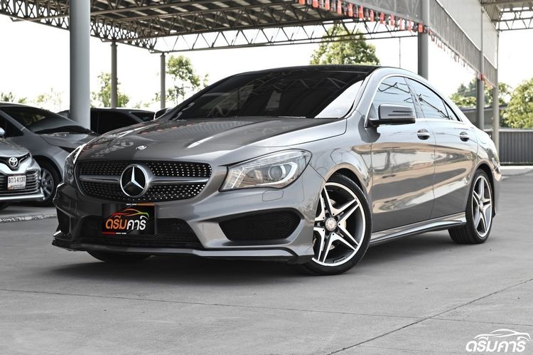 Mercedes-Benz CLA-Class 2017 CLA250 AMG Sedan เบนซิน ไม่ติดแก๊ส เกียร์อัตโนมัติ เทา