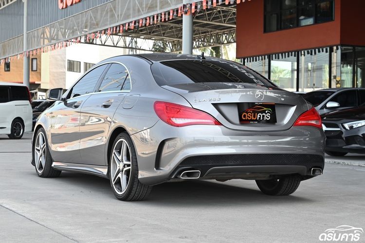 Mercedes-Benz CLA-Class 2017 CLA250 AMG Sedan เบนซิน ไม่ติดแก๊ส เกียร์อัตโนมัติ เทา รูปที่ 3
