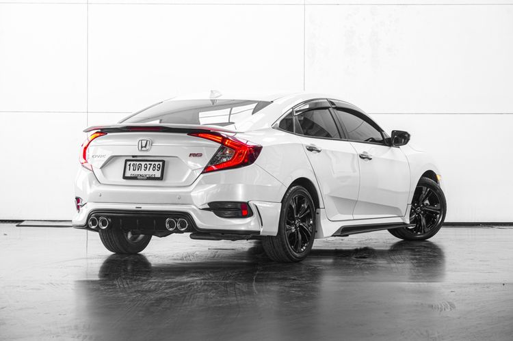 Honda Civic 2020 1.8 EL i-VTEC Sedan เบนซิน ไม่ติดแก๊ส เกียร์อัตโนมัติ ขาว รูปที่ 4