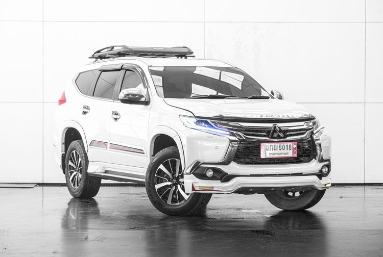 Mitsubishi Pajero Sport 2018 2.4 GT Premium 2WD Utility-car เบนซิน ไม่ติดแก๊ส เกียร์อัตโนมัติ ขาว