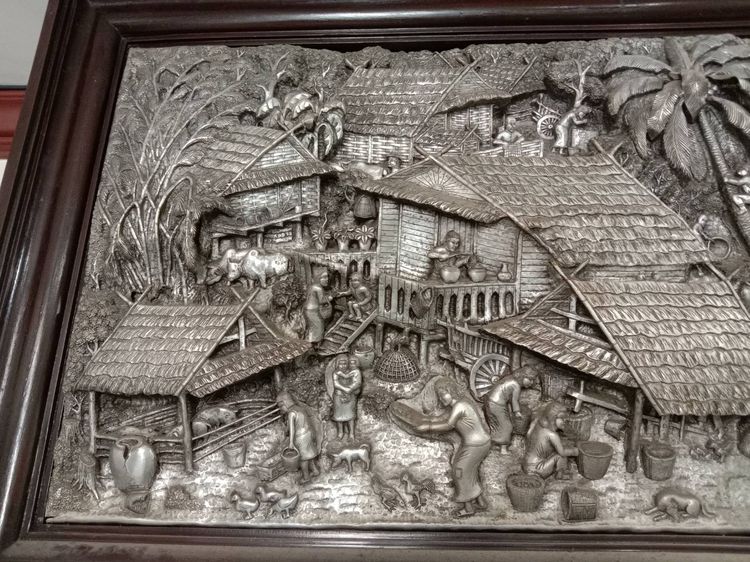 ภาพแกะสลัก งานฝีมือ รูปที่ 9