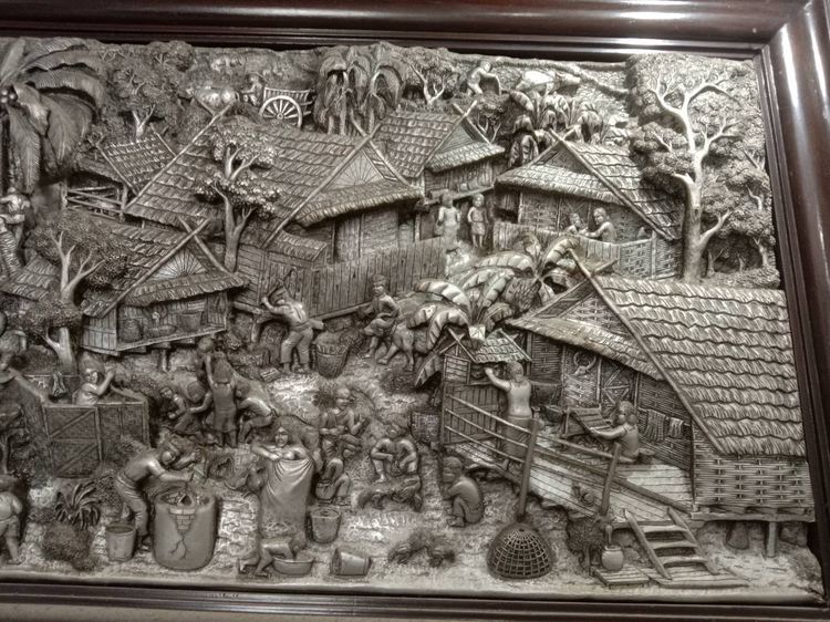 ภาพแกะสลัก งานฝีมือ รูปที่ 2