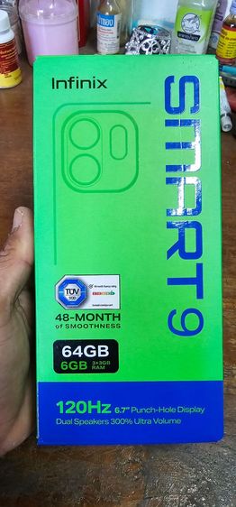 อ่านให้เข้าใจก่อนนะครับขายโทรศัพท์ infinix ตามสภาพนะครับโทรศัพท์มีตำหนิตรงที่กระจกแตกในรูปแรกนะครับที่ทำไว้ให้แต่ไม่เข้าจอใช้งานได้ปกติและยังมีประกันเหลืออยู่เผื่อคุยดีๆกับทางประกันได้หรือสำหรับช่างเอาไปทำเป็นอะไรก็ได้ครับสนใจทักมาครับราคานี้พร้อมส่ง รูปที่ 4