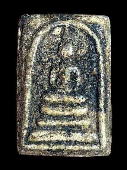 พระสมเด็จวัดระฆัง พิมพ์เจดีย์ มีคราบกรุเก่าติดรอบองดูเก่าสวยน่าเก็บสะสม