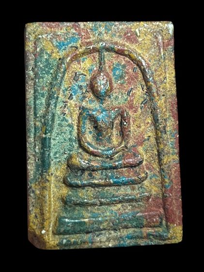 พระสมเด็จวัดระฆังพิมพ์ใหญ่หลังมังกรเนื้อเบญจโลง