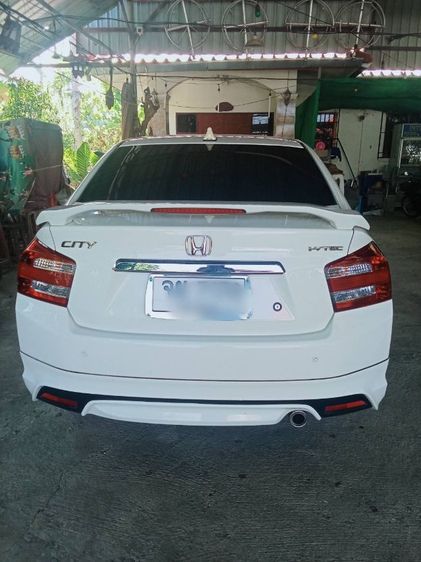 Honda City 2013 1.5 S i-VTEC Sedan เบนซิน ไม่ติดแก๊ส เกียร์อัตโนมัติ ขาว รูปที่ 4