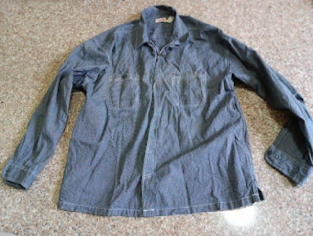 ของแท้เสื้อเชิ้ต GAP BLUE JEAN SIZE XL
