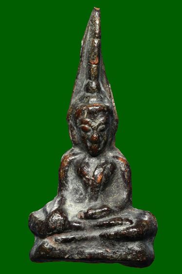 พระเนื้อโลหะเก่าฐาน2.7สูง5.6ซ.ม BB 238