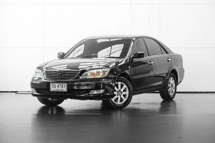 Toyota Camry 2002 2.4 Q Sedan เบนซิน LPG เกียร์อัตโนมัติ ดำ รูปที่ 2