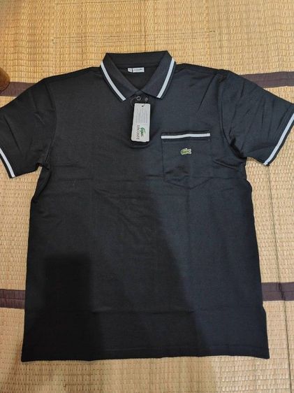 ดำ Lacoste Men Black 